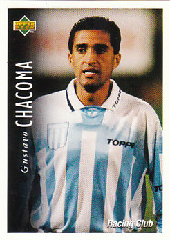 Gustavo Chacoma Racing Club 1995 Upper Deck Futbol Argentina #45